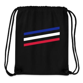 France Français Française French Frankreich - Stanley/Stella Recycled Gym Bag - black - Front
