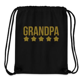 Grandpa - Stanley/Stella recycelter Gym Bag - Schwarz - Vorne