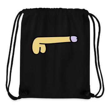 symbol dick - Stanley/Stella Recycled Gym Bag - black - Front
