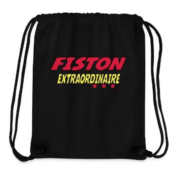 AUSSERGEWÖHNLICHER SOHN - Stanley/Stella recycelter Gym Bag - Schwarz - Vorne