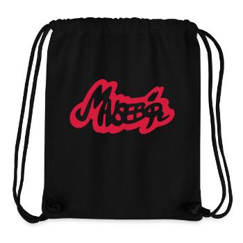 Mausebär 1f - Stanley/Stella recycelter Gym Bag - Schwarz - Vorne