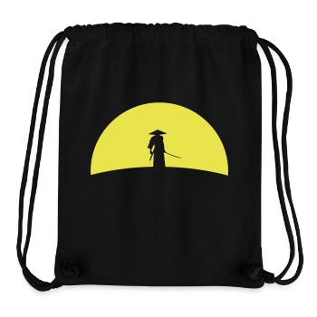 samurai - Stanley/Stella Recycled Gym Bag - black - Front
