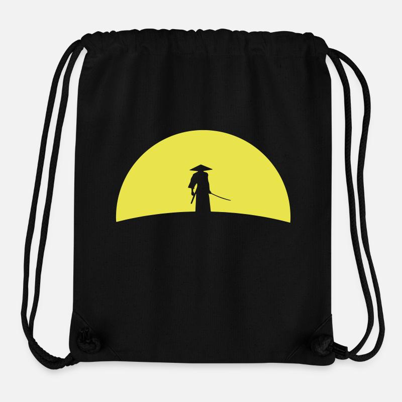 samurai - Stanley/Stella Recycled Gym Bag - black