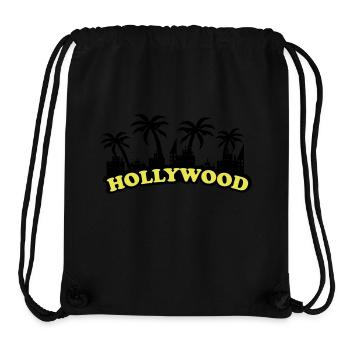 hollywood - Stanley/Stella Recycled Gym Bag - black - Front