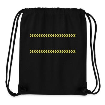 Danger Frame - Stanley/Stella Recycled Gym Bag - black - Front