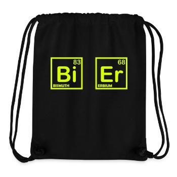 Formule Bière - Sac à cordon recyclé Stanley/Stella - noir - Devant