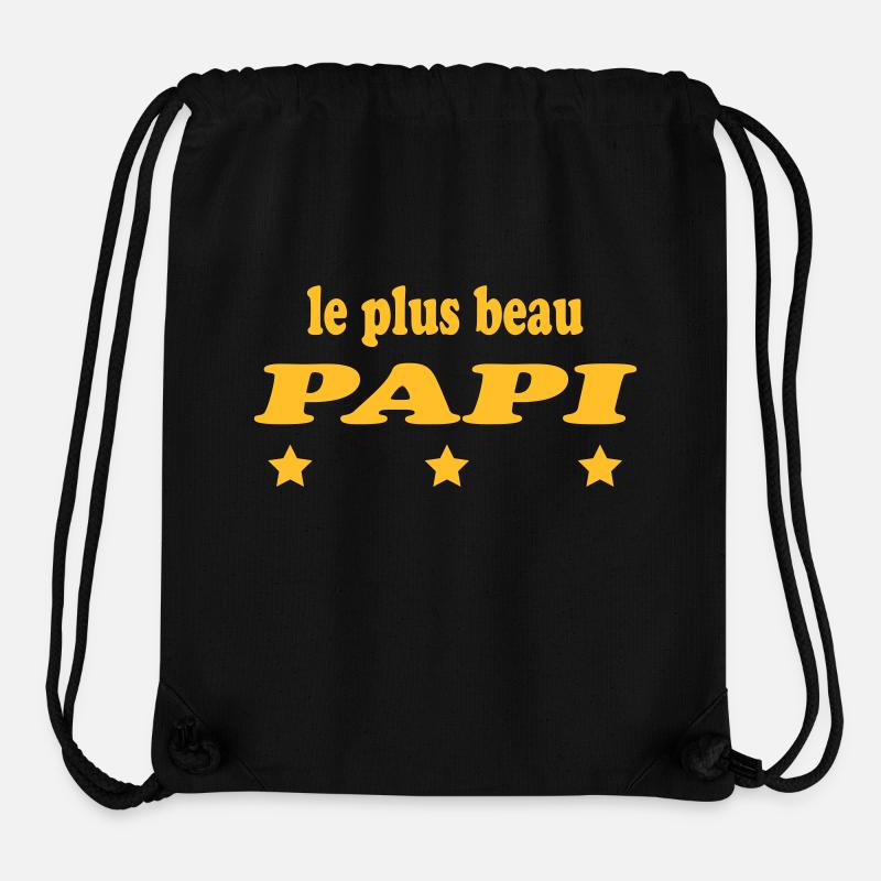 The most beautiful PAPI - Stanley/Stella Recycled Gym Bag - black
