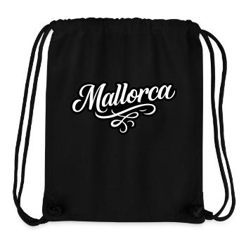 Mallorca lettering - Stanley/Stella Recycled Gym Bag - black - Front