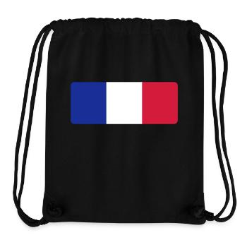 France Français Française French Frankreich - Stanley/Stella Recycled Gym Bag - black - Front