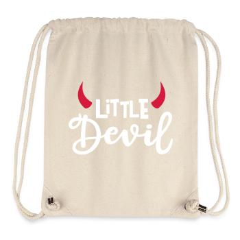 Little Devil Teufelshörner Teufel Hörner Teufelin - Stanley/Stella recycelter Gym Bag - Naturweiß - Vorne