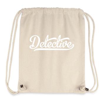Détective - Sac à cordon recyclé Stanley/Stella - blanc naturel - Devant
