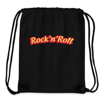 club dance music party - Stanley/Stella Recycled Gym Bag - black - Front