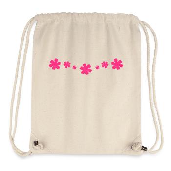 Blumen, Blume,Schmuck - Stanley/Stella recycelter Gym Bag - Naturweiß - Vorne
