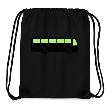 bus - Stanley/Stella recycelter Gym Bag - Schwarz - Vorne