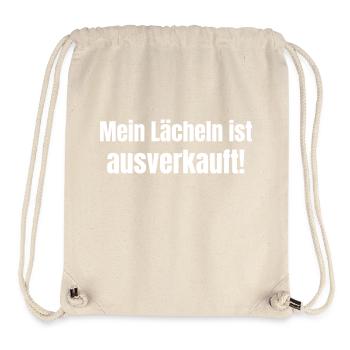 My smile is sold out! - Stanley/Stella Recycled Gym Bag - natural - Front