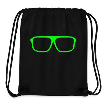 Lunettes - Sac à cordon recyclé Stanley/Stella - noir - Devant