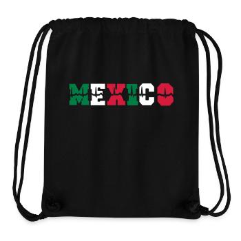 Mexico - Stanley/Stella Recycled Gym Bag - black - Front