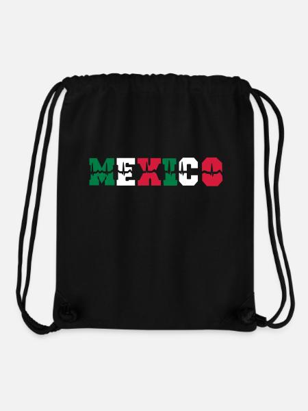 Mexico - Stanley/Stella Recycled Gym Bag - black