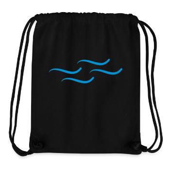 wellen___f1 - Stanley/Stella Recycled Gym Bag - black - Front
