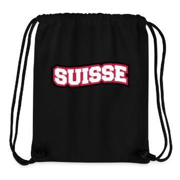 Suisse Design - Stanley/Stella Recycled Gym Bag - black - Front