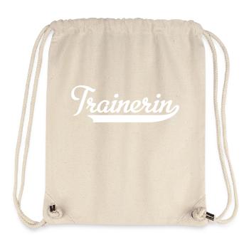 Trainerin - Stanley/Stella recycelter Gym Bag - Naturweiß - Vorne