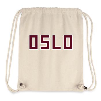 Oslo - Sac à cordon recyclé Stanley/Stella - blanc naturel - Devant