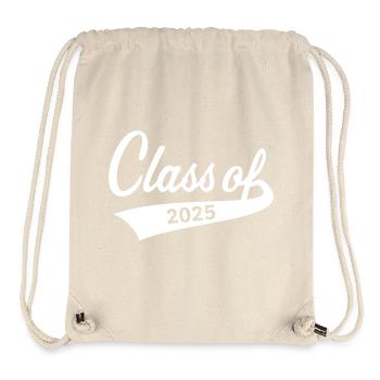 Classe de 2025 (Classe de diplôme) - Sac à cordon recyclé Stanley/Stella - blanc naturel - Devant