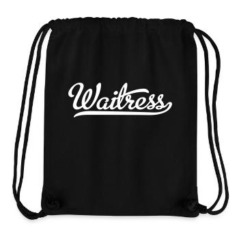 Waitress - Stanley/Stella Recycled Gym Bag - black - Front