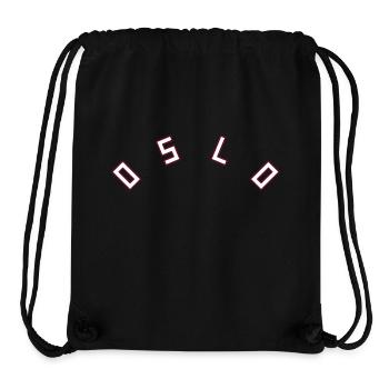 Oslo - Stanley/Stella Recycled Gym Bag - black - Front