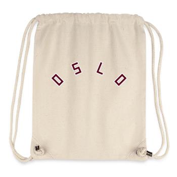 Oslo - Stanley/Stella Recycled Gym Bag - natural - Front