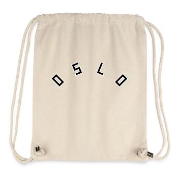 Oslo - Stanley/Stella recycelter Gym Bag - Naturweiß - Vorne