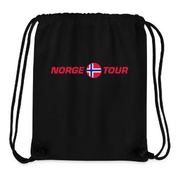 Norwegen Tour - Stanley/Stella recycelter Gym Bag - Schwarz - Vorne