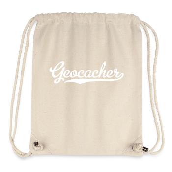 Geocacher - Stanley/Stella recycelter Gym Bag - Naturweiß - Vorne