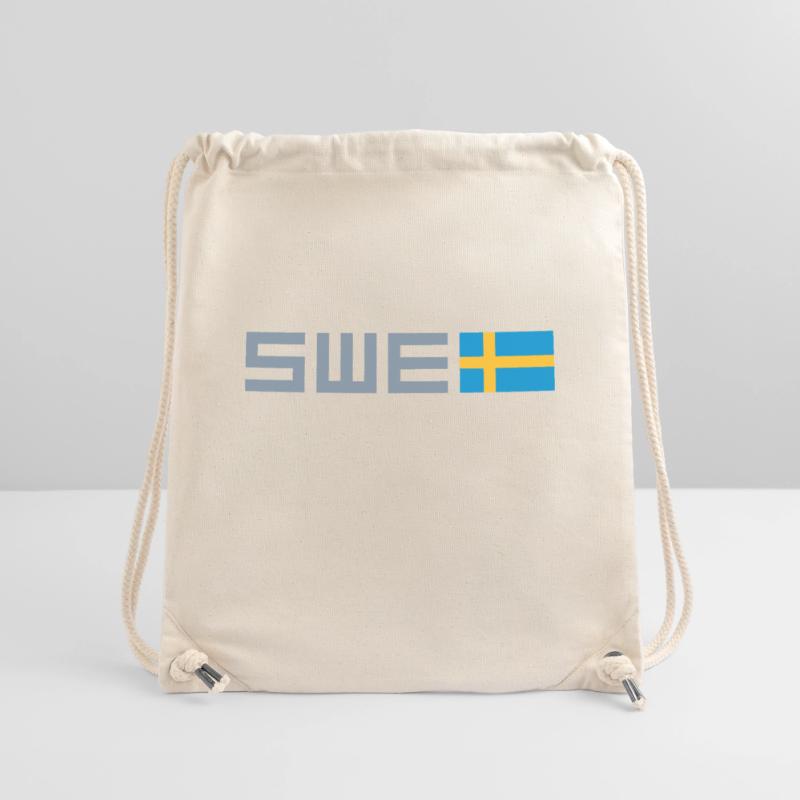 Suède Sac à cordon recyclé Stanley/Stella