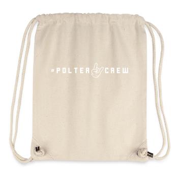 Polter Crew Polterabend - Stanley/Stella recycelter Gym Bag - Naturweiß - Vorne