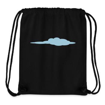 Cloud - Stanley/Stella Recycled Gym Bag - black - Front
