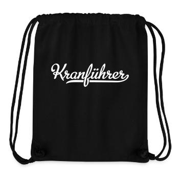 Kranführer - Stanley/Stella recycelter Gym Bag - Schwarz - Vorne