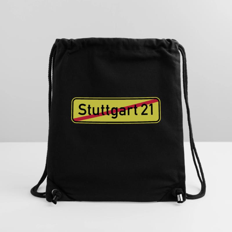 Stuttgart 21 Sac à cordon recyclé Stanley/Stella