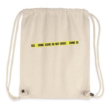 Crime scene do not cross - Stanley/Stella Recycled Gym Bag - natural - Front