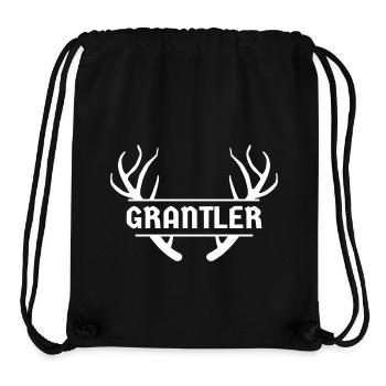 Grantler Hirsch Bayern bavarian Bavarian grantln - Stanley/Stella Recycled Gym Bag - black - Front