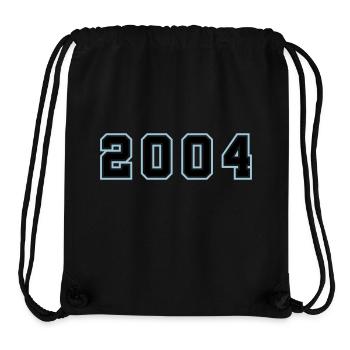 2004 Jahr Geburtstag - Stanley/Stella recycelter Gym Bag - Schwarz - Vorne