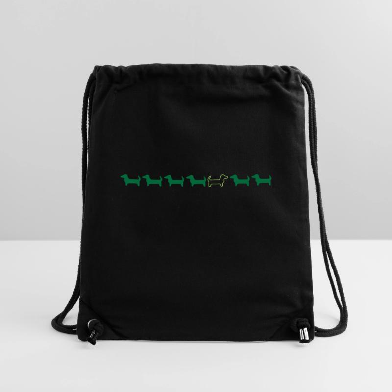 Dackelkarawane Stanley/Stella recycelter Gym Bag
