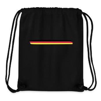 germany_3__f3 - Stanley/Stella recycelter Gym Bag - Schwarz - Vorne