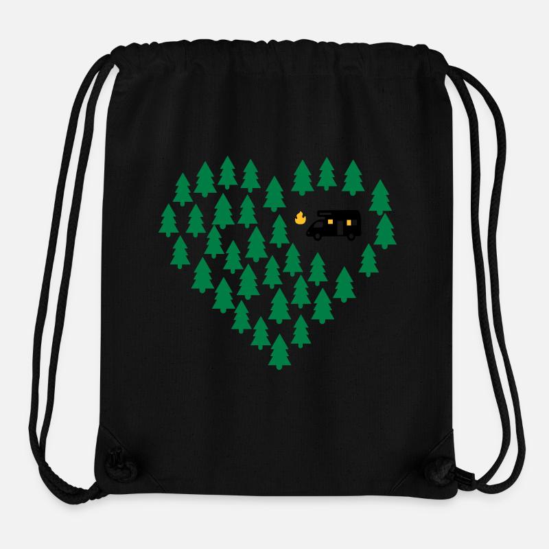 Wohnmobil Camping - Stanley/Stella recycelter Gym Bag - Schwarz