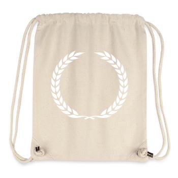 Wreath Laurel Wreath - Stanley/Stella Recycled Gym Bag - natural - Front