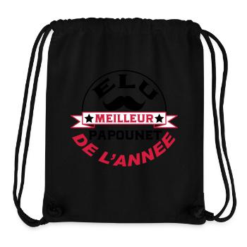 Zum besten Vater des Jahres gewählt - Stanley/Stella recycelter Gym Bag - Schwarz - Vorne
