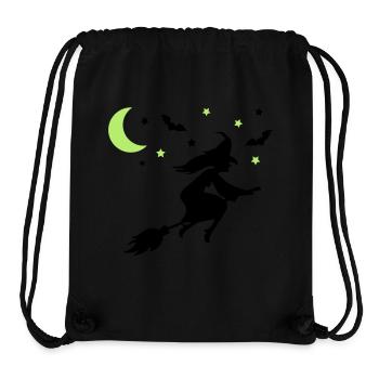 Hexe - Stanley/Stella recycelter Gym Bag - Schwarz - Vorne