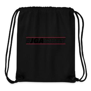 Bachelor Party Bachelor Crew Saying - Stanley/Stella Recycled Gym Bag - black - Front