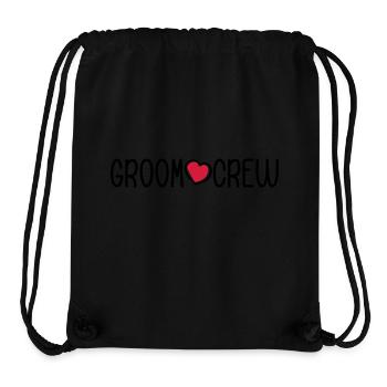 Équipage de palefrenier - Sac à cordon recyclé Stanley/Stella - noir - Devant