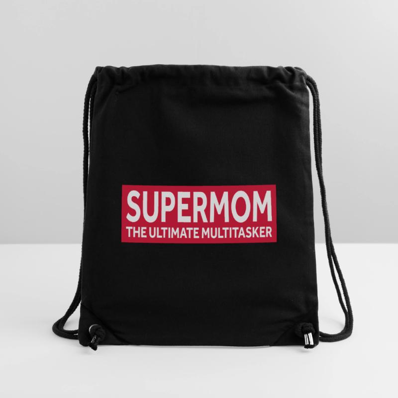 SUPERMOM - THE ULTIMATE MULTITASKER Stanley/Stella recycelter Gym Bag